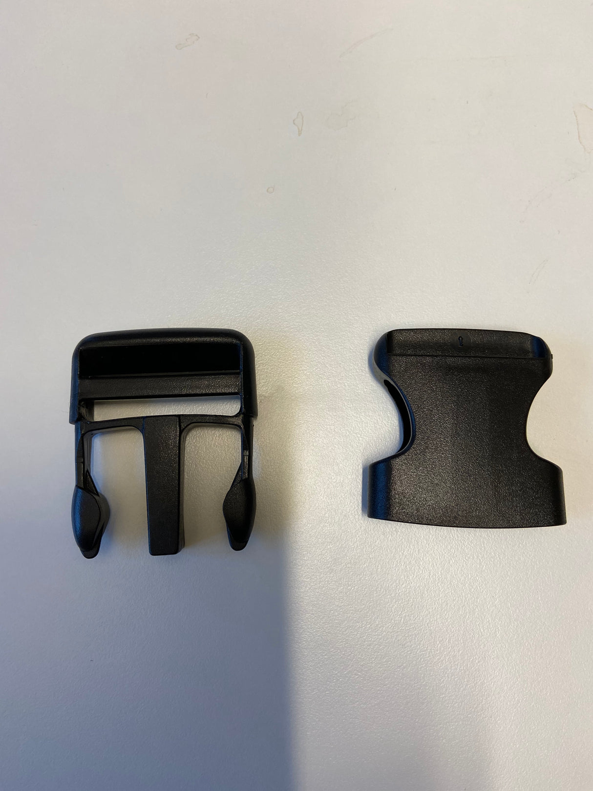 Plastic buckle SET, male and female, 40mm
